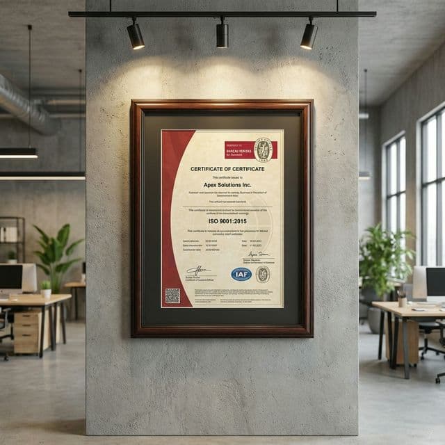 ISO 9001:2015 Certified